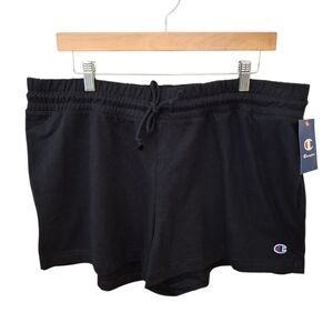 NWT Champion Black Athletic Shorts Lightweight Elastic Waist_2
